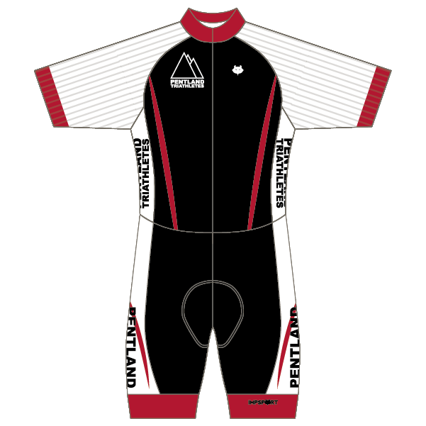 Pentland Triathletes T2 Skinsuit - Open Zip