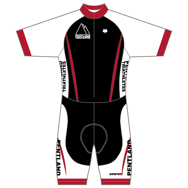 Pentland Triathletes T1 Skinsuit - Short Sleeved