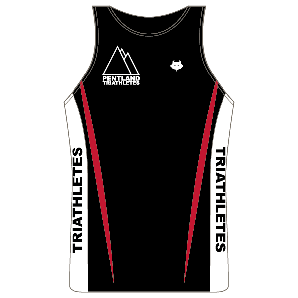Pentland Triathletes Running Vest - Crossover Back