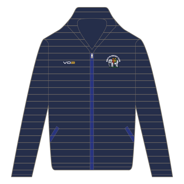 Bolton Hockey Club Junior Padded Jacket - Navy/ Royal
