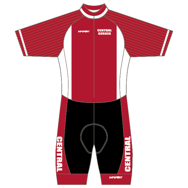 Central Sussex CC T2 Skinsuit - Short Sleeved