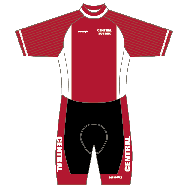 Central Sussex CC T2 Skinsuit - Open Zip