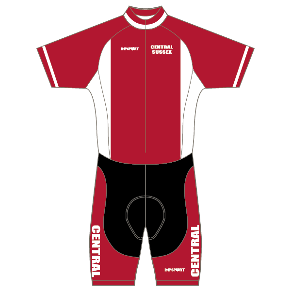 Central Sussex CC T1 Skinsuit - Short Sleeved
