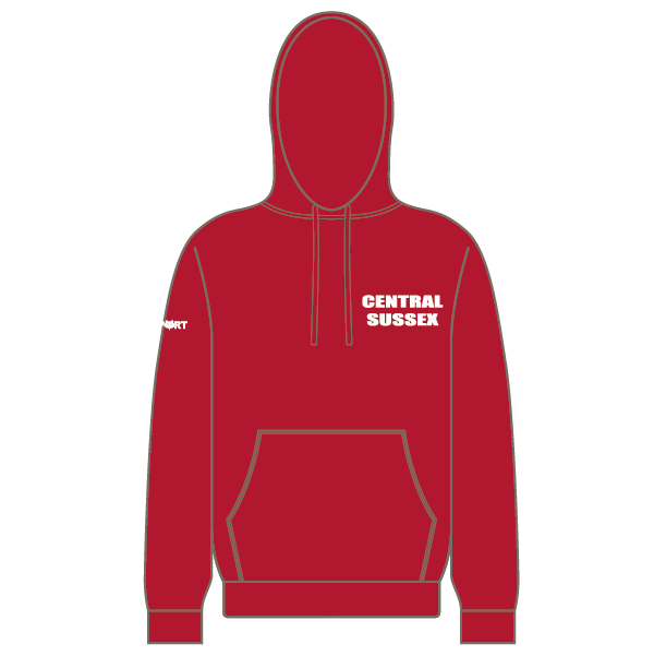 Central Sussex CC Hoodie (Red)