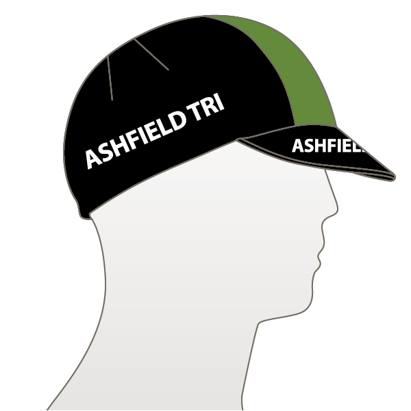 Ashfield Tri Centre Band Cycle Cap