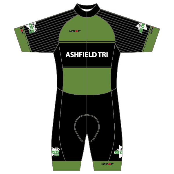 Ashfield Tri T2 Skinsuit - Open Zip
