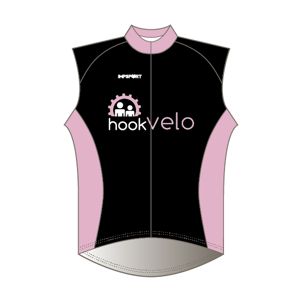 Hook Velo Pink T1 Rain Gilet