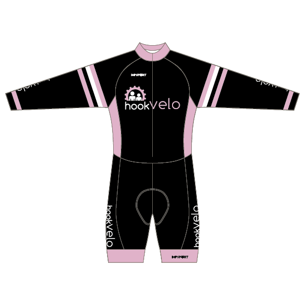 Hook Velo Pink T2 Skinsuit - Long Sleeved