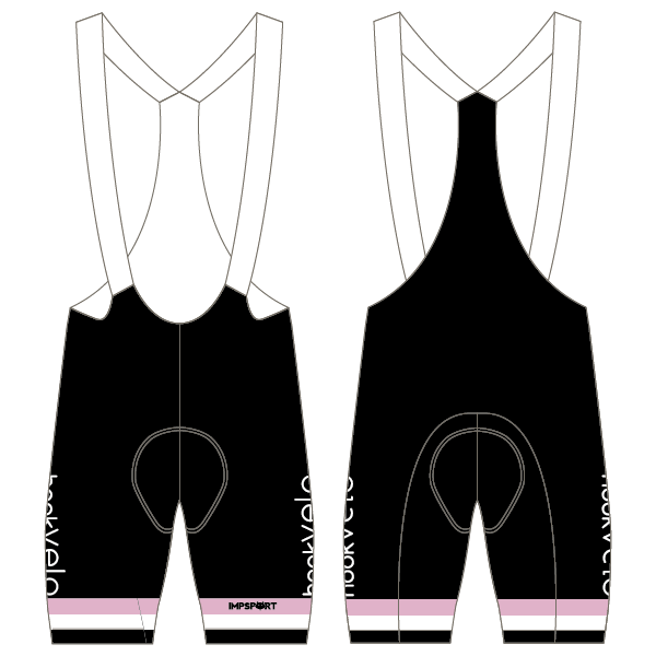 Hook Velo Pink T3 Bibshorts