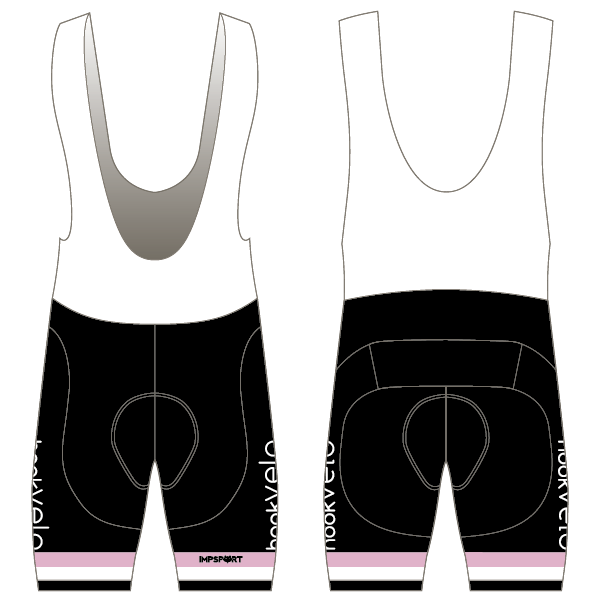 Hook Velo Pink T1 Bibshorts