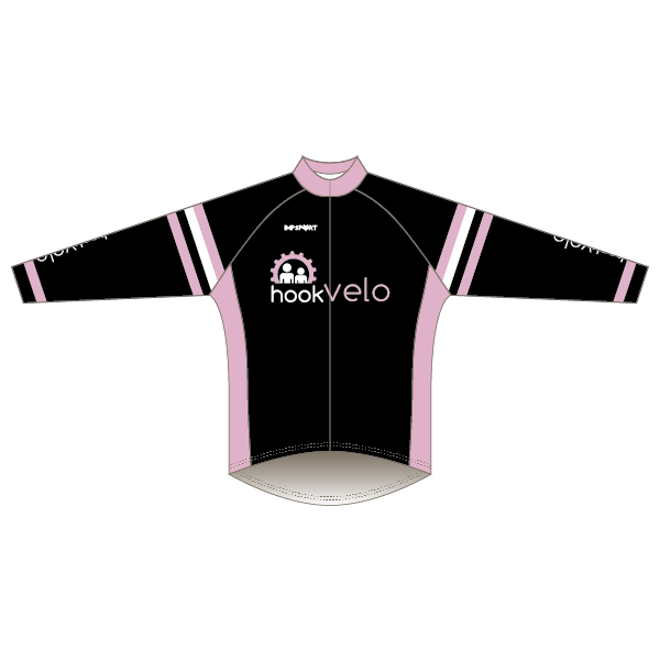 Hook Velo Pink T1 Road Jersey - Long Sleeved