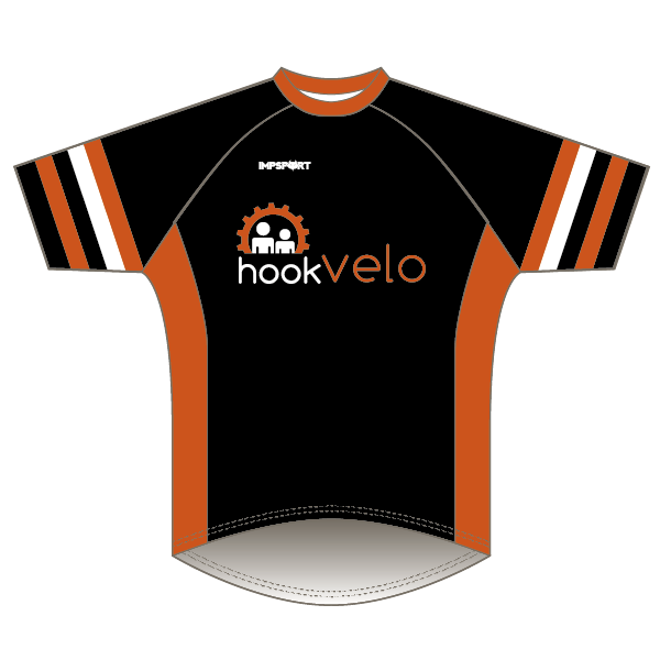 Hook Velo Orange Short Sleeved Downhill Jersey