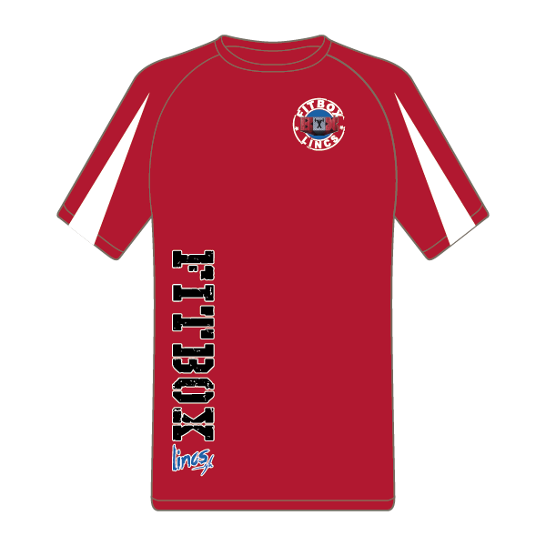 Fitbox Contrast Cool T (Red/ White)