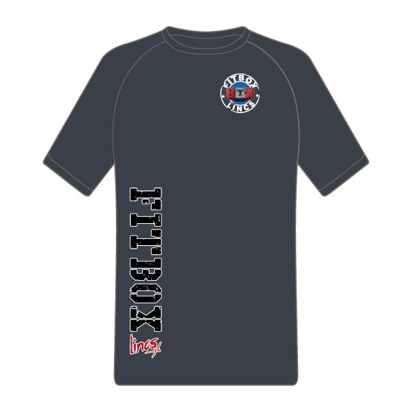 Fitbox Ladies Fit Cool T (Charcoal)