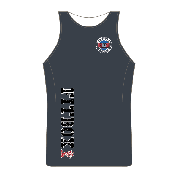 Fitbox Ladies Fit Cool Vest (Charcoal)