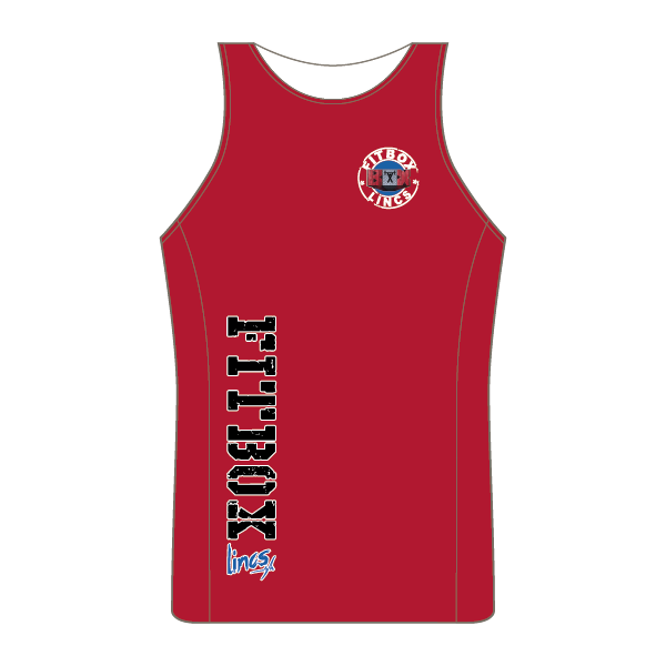 Fitbox Ladies Fit Cool Vest (Red)
