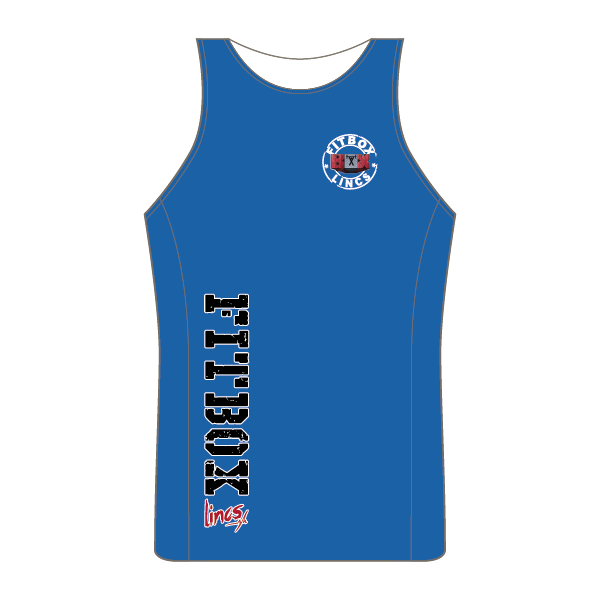 Fitbox Ladies Fit Cool Vest (Royal Blue)