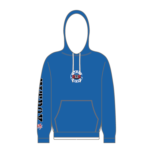 Fitbox Hoodie (Royal Blue/ White)