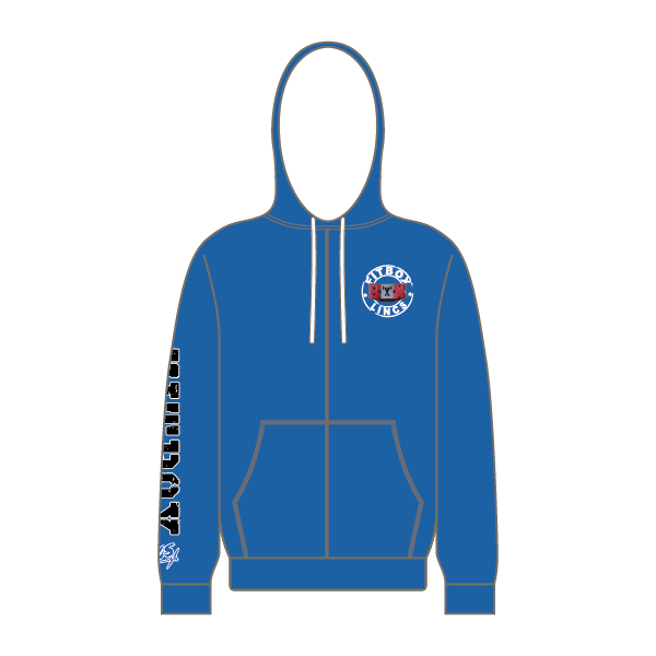 Fitbox Zoodie (Royal Blue/ White)