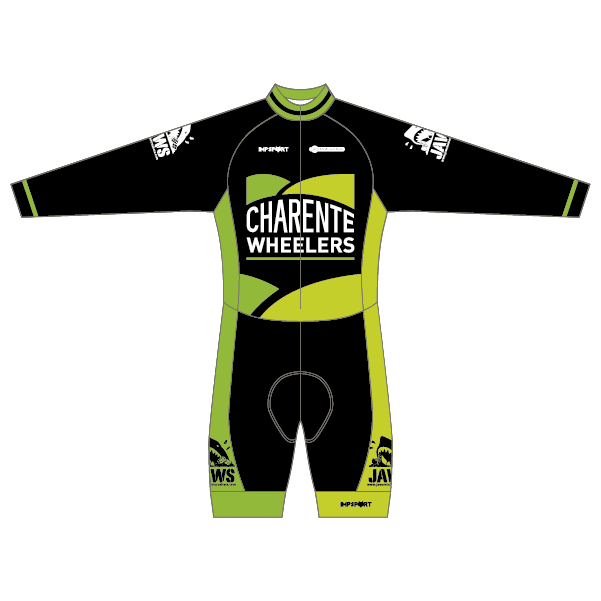 Charente Wheelers T2 Skinsuit - Long Sleeved