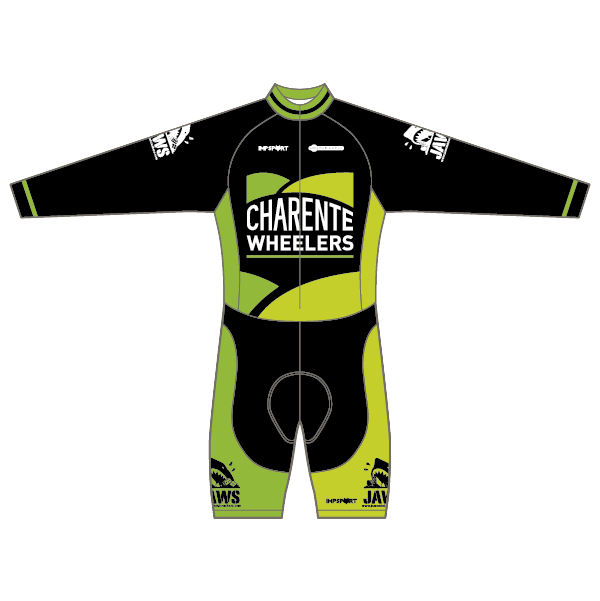 Charente Wheelers T1 Skinsuit - Long Sleeved