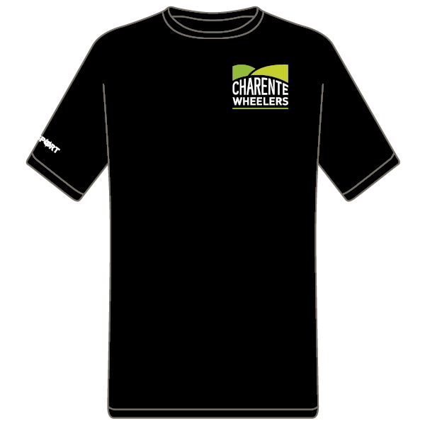 Charente Wheelers Cool T (Black)