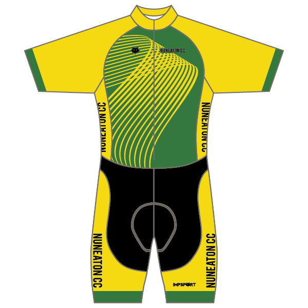 Nuneaton CC T1 Skinsuit - Short Sleeved