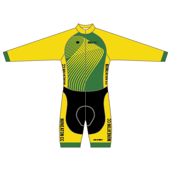 Nuneaton CC T1 Skinsuit - Long Sleeved