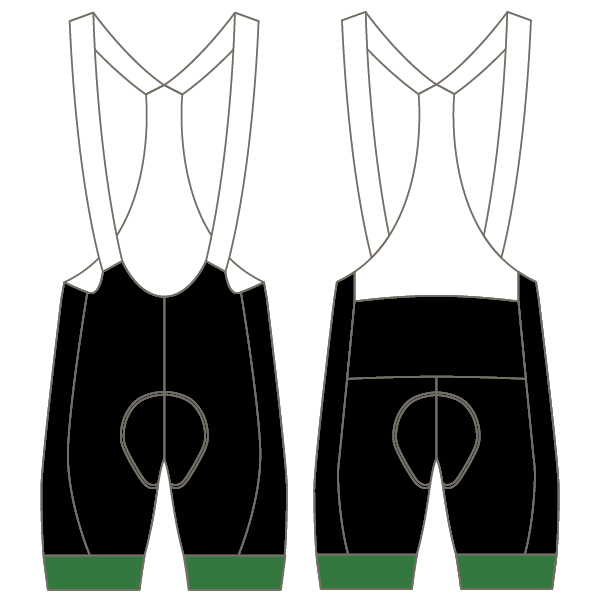 Nuneaton CC T2 Bibshorts (Custom Leg Bands)