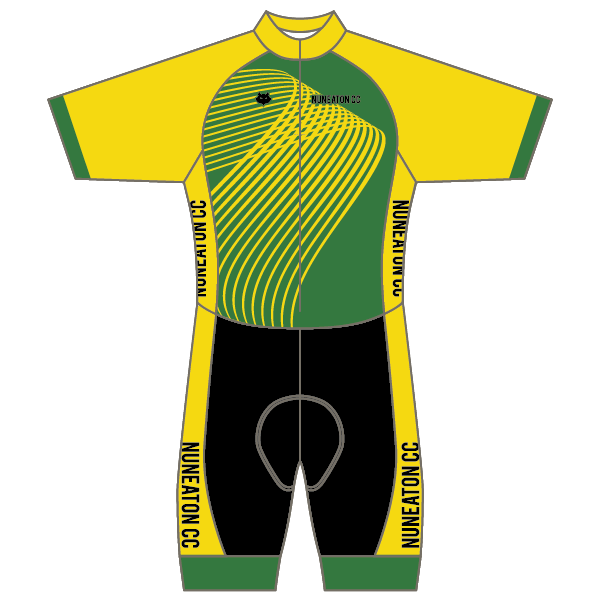 Nuneaton CC T2 Skinsuit - Short Sleeved