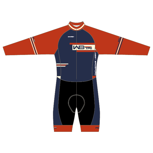 West Bridgford Tri T2 Skinsuit - Long Sleeved