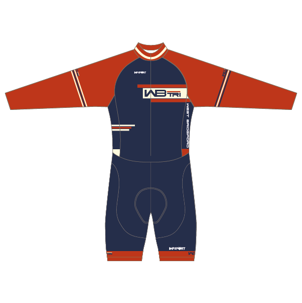 West Bridgford Tri T1 Skinsuit - Long Sleeved