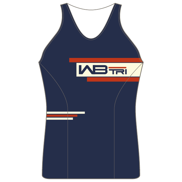 West Bridgford Tri Womens Tri Top - With Mesh Pockets