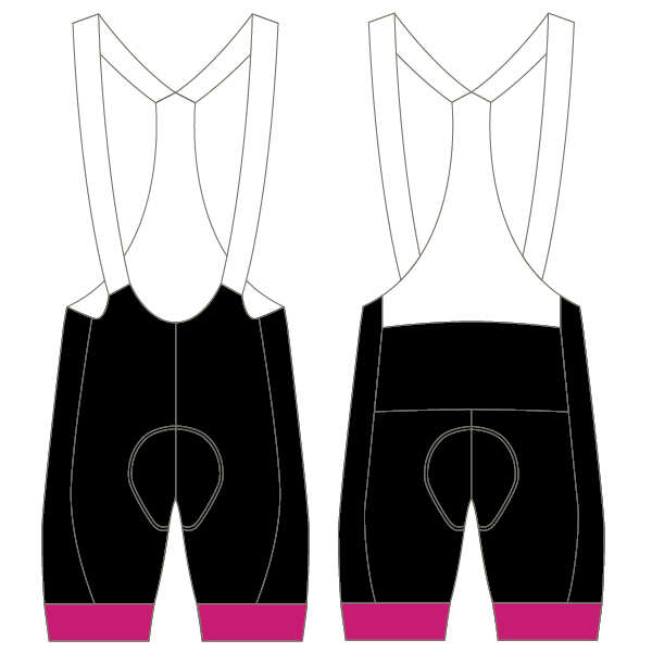 Faux Pro.CC T2 Bibshorts (Custom Leg Bands)