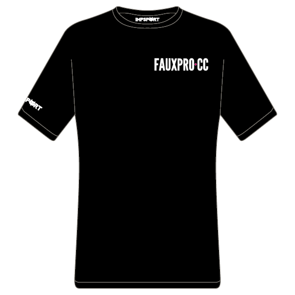 Faux Pro.CC Smooth Cool T-Shirt (Black)