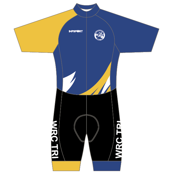 Warrington RC Tri T2 Skinsuit - Short Sleeved