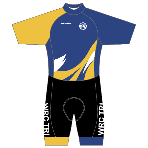 Warrington RC Tri T2 Skinsuit - Open Zip