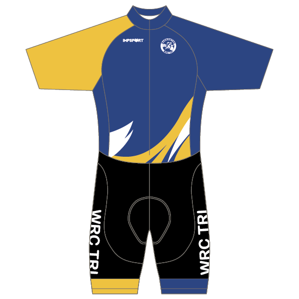 Warrington RC Tri T1 Skinsuit - Short Sleeved