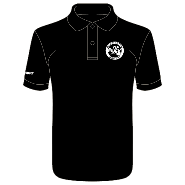 Warrington RC Tri Cool Polo (Black)