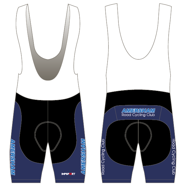 Amersham Road CC Blue Design T1 Bibshorts