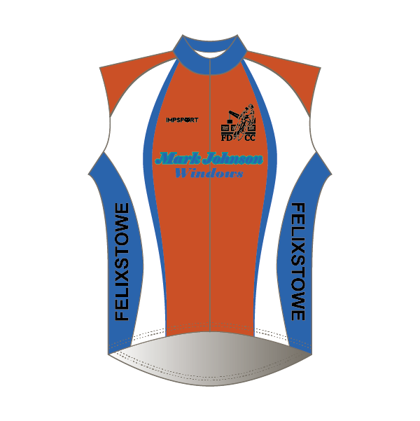 Felixstowe & District CC T1 Rain Gilet