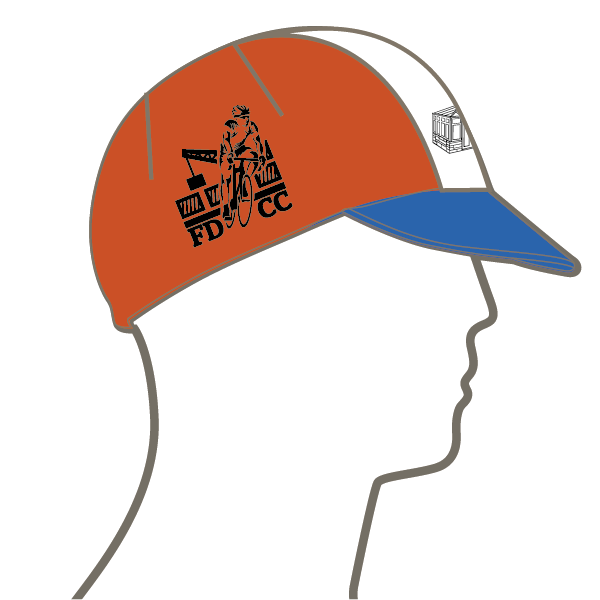 Felixstowe & District CC Centre Band Cycle Cap