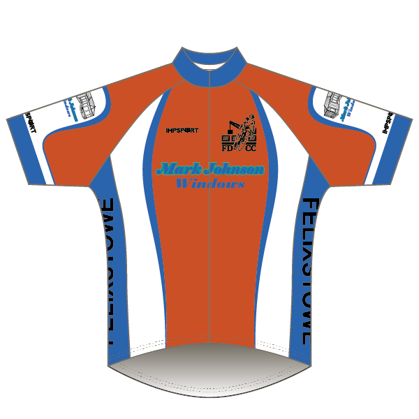 Felixstowe & District CC T3 Road Jersey
