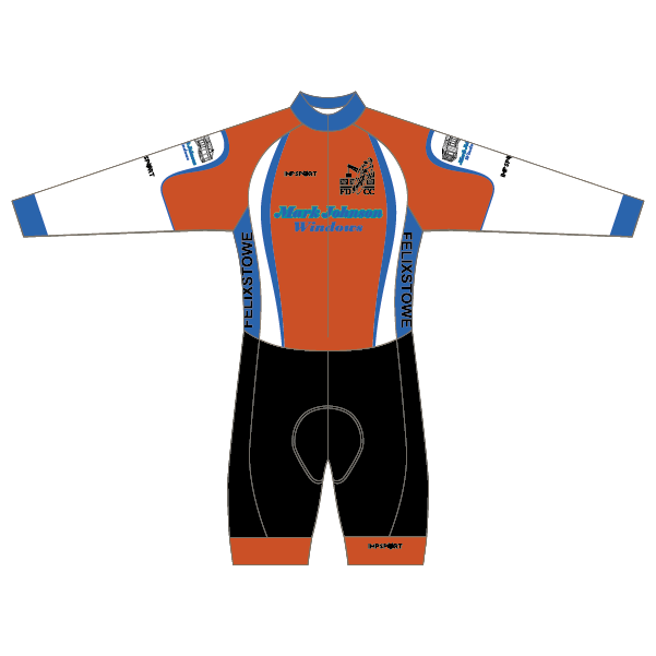 Felixstowe & District CC T2 Skinsuit - Long Sleeved