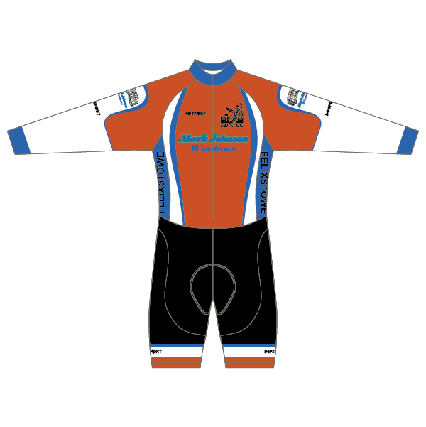 Felixstowe & District CC T1 Skinsuit - Long Sleeved