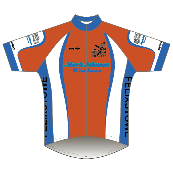 Felixstowe & District CC T1 Road Jersey - Short Sleeved