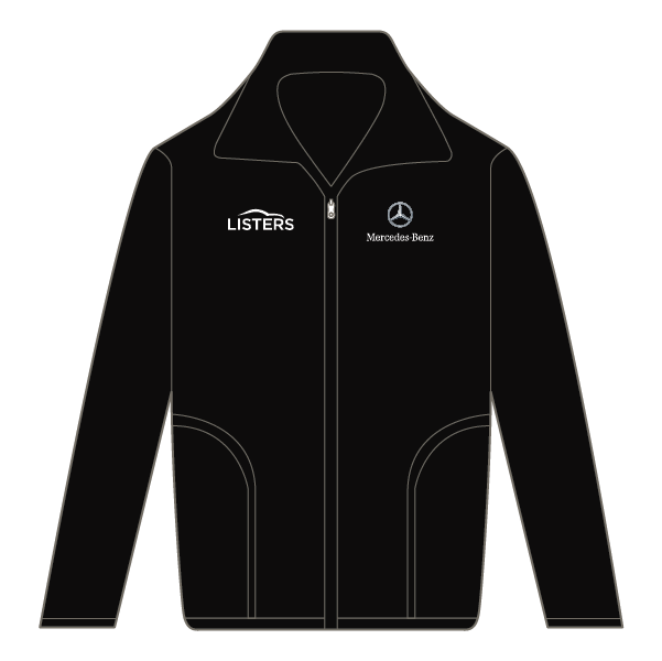 Listers Mercedes Full Zip Fleece Jacket - Black