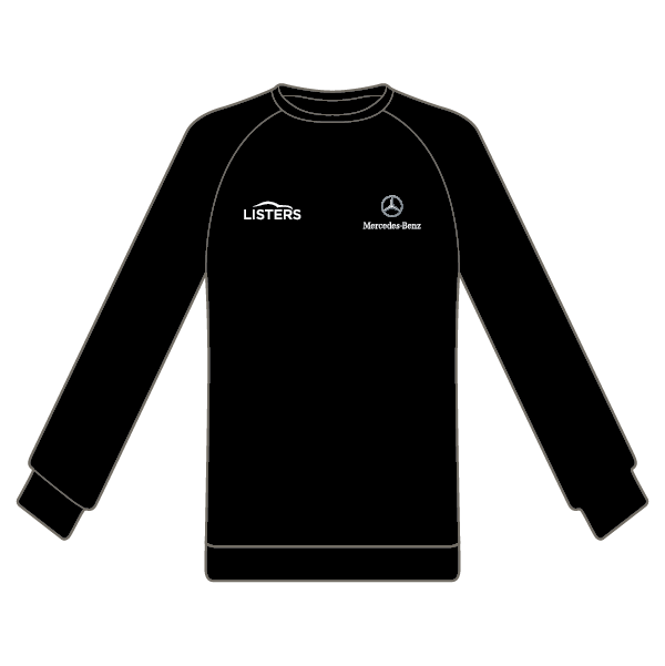 Listers Mercedes Classic Sweatshirt - Black
