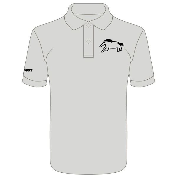 Skux Riders Cool Polo (Heather Grey)
