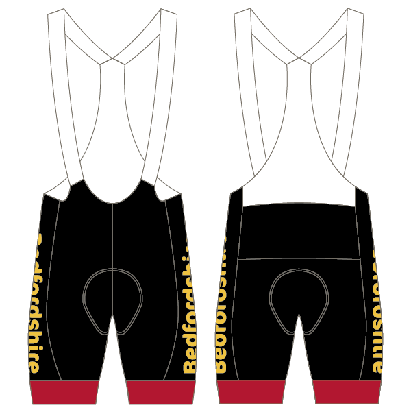 Cycling UK Bedfordshire T2 Bibshorts